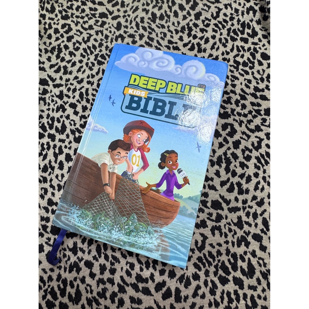 CEB Deep Blue Kids Bible Hardcover Common English Bible